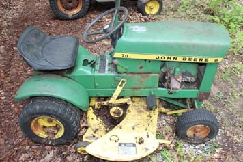 SOLD John Deere 70 Riding Lawn Mower Other Equipment with Hrs Tractor Zoom